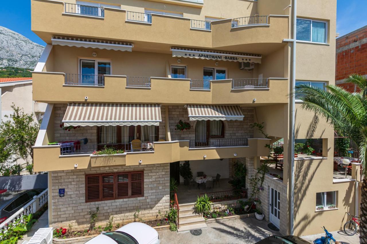 Apartments Barba Тучепи Екстер'єр фото