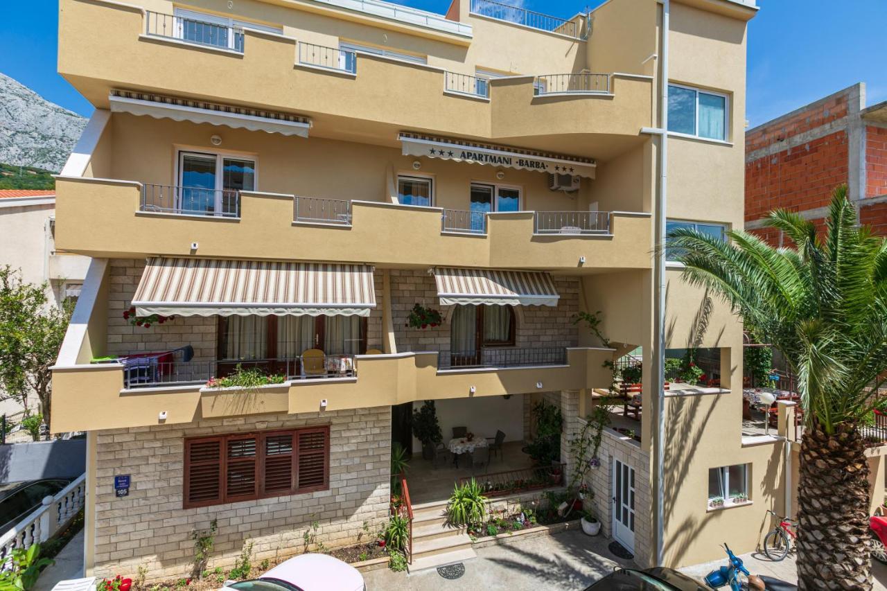 Apartments Barba Тучепи Екстер'єр фото